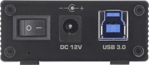 HUB USB InLine InLine® USB 3.2 Gen.1 7 Port Hub Aluminium Case with 2.5A Power Supply black 4