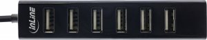 HUB USB InLine ® USB 2.0 7-Port Hub, Type-A male to 7x Type-A female, black 2