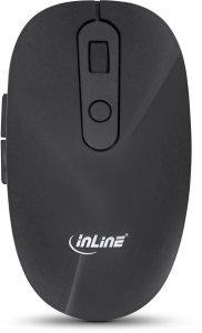 Klawiatura + mysz InLine ® Keyboard & Mouse Set USB 2.4G wireless układ max. 1600dpi black 3