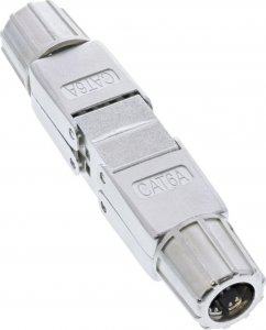 InLine InLine® Cable connector Cat.6A, shielded, tool free coupler 1