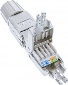 InLine InLine® Cable connector Cat.6A, shielded, tool free coupler 3