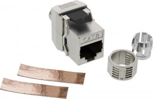 InLine InLine® RJ45 Keystone Jack Snap-In module Cat.8.1 3