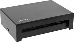 InLine InLine® Desktop Consolidation Point Box 8x Keystone RJ45, metal, black RAL9005 2