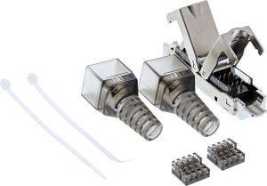 InLine InLine® Connection Box Cat.6A 600 Mhz LSA shielded 2