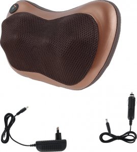 Masażer MASAŻER PODUSZKA PLECY CIAŁO KARK MASAŻER SHIATSU Z MOŻLIWOŚCIĄ PODGRZEWANIA 8