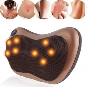 Masażer MASAŻER PODUSZKA PLECY CIAŁO KARK MASAŻER SHIATSU Z MOŻLIWOŚCIĄ PODGRZEWANIA 9