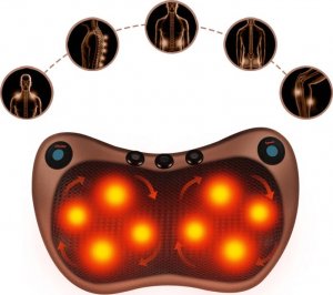 Masażer MASAŻER PODUSZKA PLECY CIAŁO KARK MASAŻER SHIATSU Z MOŻLIWOŚCIĄ PODGRZEWANIA 10