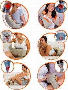 Masażer MASAŻER SHIATSU 3D Z FUNKCJĄ GRZANIA ŚWIATŁEM 5