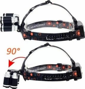 Latarka czołowa Wydajna latarka na głowę LED CZOŁÓWKA 5 LAMP () - LAMPACZOŁ02 6