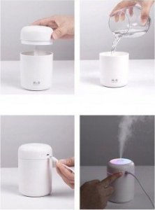 Nawilżacz powietrza ULTRADŹWIĘKOWY NAWILŻACZ POWIETRZA AROMATERAPIA 3 w 1 6