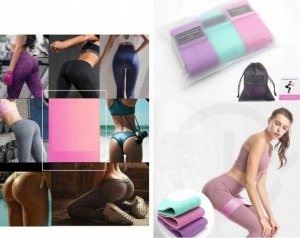 GUMY DO ĆWICZEŃ ZESTAW 3 SZTUKI 3