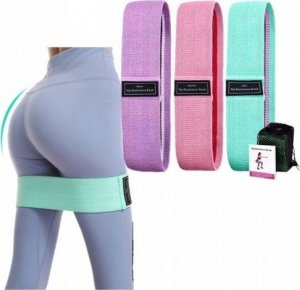 GUMY DO ĆWICZEŃ ZESTAW 3 SZTUKI 4