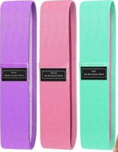 GUMY DO ĆWICZEŃ ZESTAW 3 SZTUKI 6