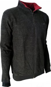 BASTION Bluza męska sportowa GRAFIT rozpinana 4XL 4