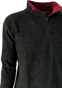 BASTION Bluza męska sportowa GRAFIT rozpinana 4XL 7