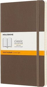 Moleskine Notes L 13x21cm linia 192K BR brązowy 1