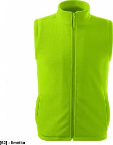 RIMECK Next 518 - ADLER - Kamizelka polarowa unisex, 280 g/m2, 100% poliester, - military - rozmiar 3XL 36