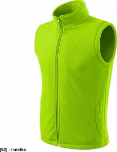 RIMECK Next 518 - ADLER - Kamizelka polarowa unisex, 280 g/m2, 100% poliester, - military - rozmiar 3XL 37