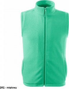 RIMECK Next 518 - ADLER - Kamizelka polarowa unisex, 280 g/m2, 100% poliester, - military - rozmiar XL 14