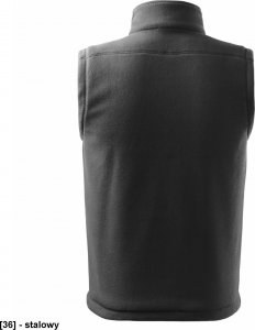 RIMECK Next 518 - ADLER - Kamizelka polarowa unisex, 280 g/m2, 100% poliester, - military - rozmiar XL 29