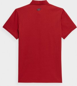 4f Tshirt Polo Czerwony r. S TPTSM038 2