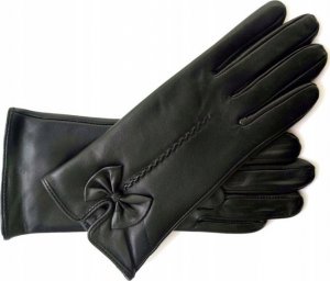 Anagre Rękawice Rękawiczki z licowej owczej skóry bordo S 1