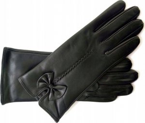 Anagre Rękawice Rękawiczki z licowej owczej skóry czarn S 1