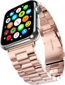 Mercury Mercury pasek Metal Apple Watch 38/40/41 mm różowo złoty/pink gold 1