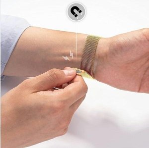 Mercury Mercury pasek Mesh Apple Watch 38/40/41 mm złoty/gold 4