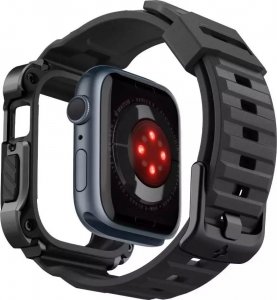 Spigen Pasek Spigen Tough Armor "Pro" do Apple Watch 7/8 (45mm) Metal Black 1