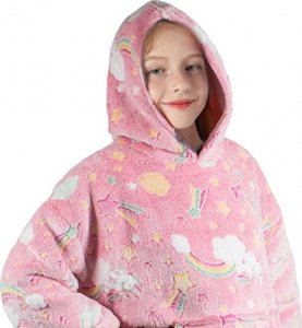 Verk CIEPŁA BLUZA KOC ŚWIECĄCA DLA DZIECKA JUNIOR 2w1 3