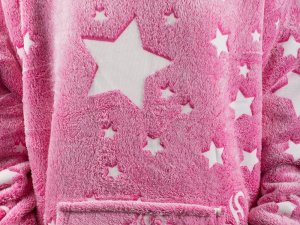 Verk CIEPŁA BLUZA KOC OVERSIZE XXL 2W1 GRUBA FUTRZAK 5