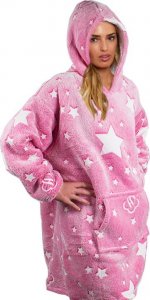 Verk CIEPŁA BLUZA KOC OVERSIZE XXL 2W1 GRUBA FUTRZAK 10