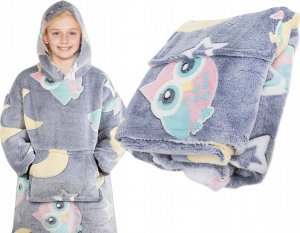 Verk CIEPŁA BLUZA KOC ŚWIECĄCA DLA DZIECKA JUNIOR 2w1 6