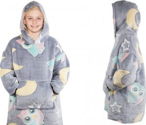 Verk CIEPŁA BLUZA KOC ŚWIECĄCA DLA DZIECKA JUNIOR 2w1 7