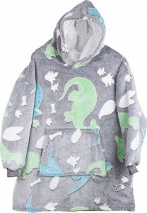 Verk CIEPŁA BLUZA KOC ŚWIECĄCA DLA DZIECKA JUNIOR 2w1 15