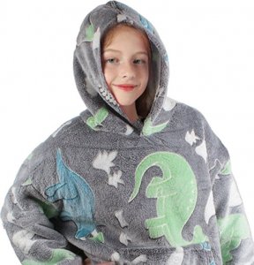 Verk CIEPŁA BLUZA KOC ŚWIECĄCA DLA DZIECKA JUNIOR 2w1 3