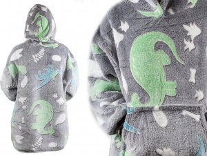 Verk CIEPŁA BLUZA KOC ŚWIECĄCA DLA DZIECKA JUNIOR 2w1 4