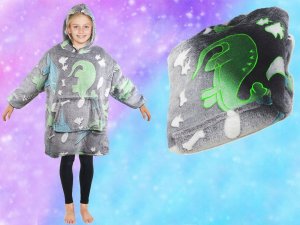 Verk CIEPŁA BLUZA KOC ŚWIECĄCA DLA DZIECKA JUNIOR 2w1 8