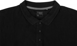Neo Koszulka polo (Koszulka polo DENIM, czarna, rozmiar XXL) 5