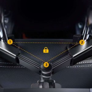 Alogy Alogy Uchwyt do samochodu na telefon/ tablet 4.7-12.9" Car Headrest Holder na zagłówek 11