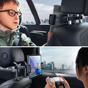 Alogy Alogy Uchwyt do samochodu na telefon/ tablet 4.7-12.9" Car Headrest Holder na zagłówek 12