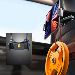 Alogy Alogy Uchwyt do samochodu na telefon/ tablet 4.7-12.9" Car Headrest Holder na zagłówek 4