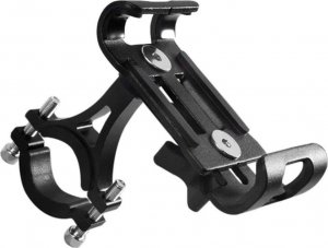 Alogy Alogy Uchwyt rowerowy Metal Bike Holder do telefonu na kierownicę do roweru motocykla hulajnogi Czarny 11