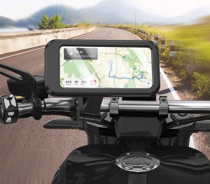 Alogy Alogy Uchwyt na rower wodoszczelny Waterproof Bicycle Phone Holder na kierownicę do telefonu Czarny 12