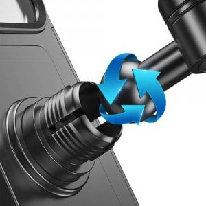 Alogy Alogy Uchwyt na rower wodoszczelny Waterproof Bicycle Phone Holder na kierownicę do telefonu Czarny 15