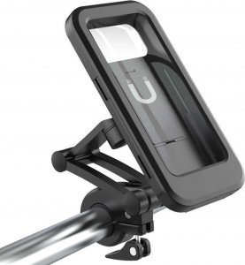 Alogy Alogy Uchwyt na rower wodoszczelny Waterproof Bicycle Phone Holder na kierownicę do telefonu Czarny 4