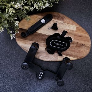 Alogy Alogy Uchwyt samochodowy Mirror Car Holder do telefonu na lusterko wsteczne Czarny 12