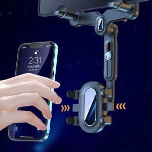 Alogy Alogy Uchwyt samochodowy Mirror Car Holder do telefonu na lusterko wsteczne Czarny 10