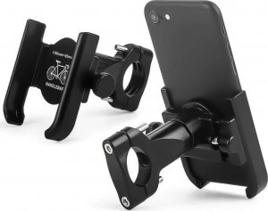 Alogy Alogy Uchwyt rowerowy Metal Bike Holder do telefonu na kierownicę do roweru motoru hulajnoga Czarny 6
